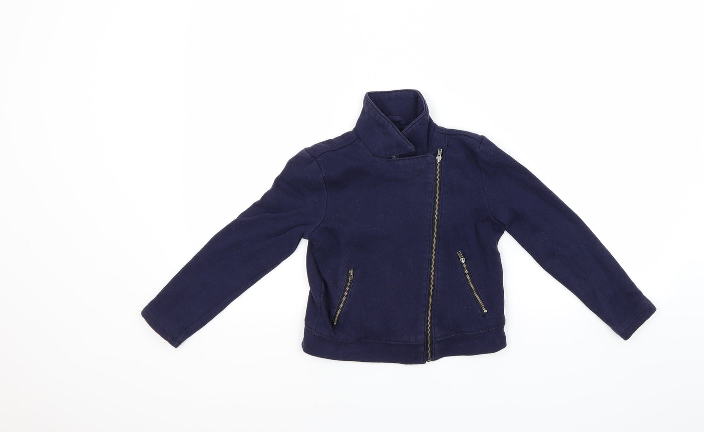 Gap Girls Blue   Basic Coat Coat Size 6-7 Years