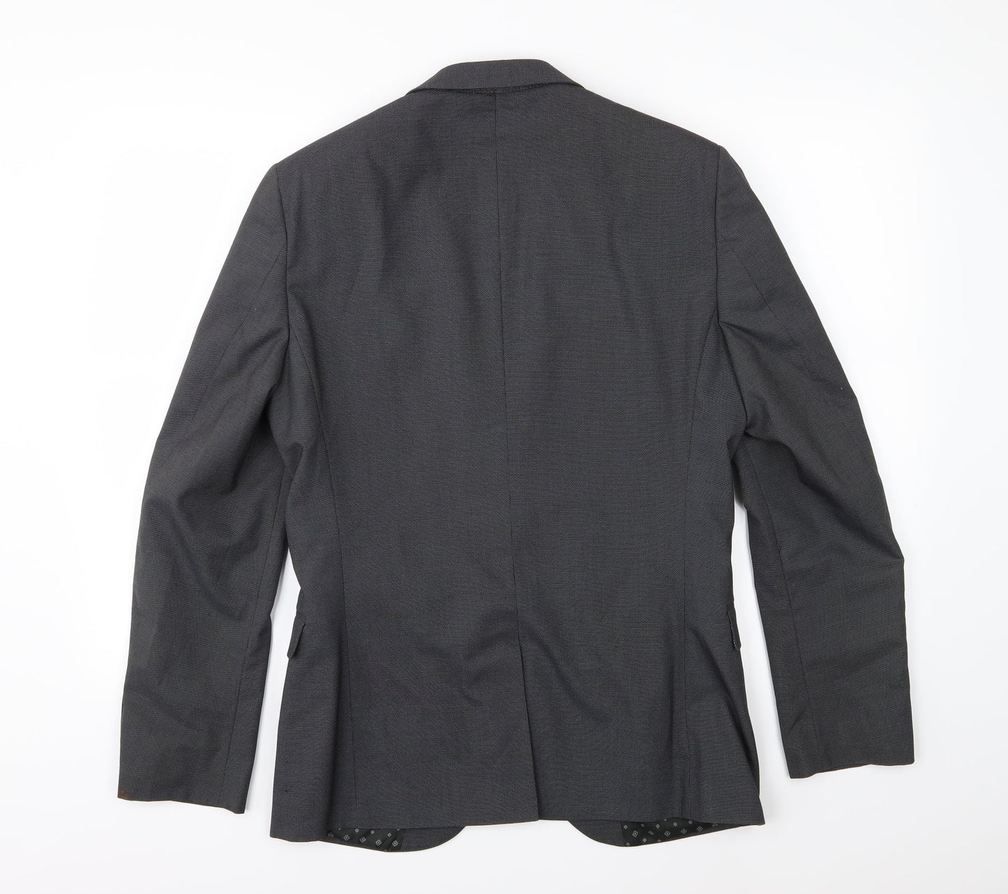 Mens UK Size 38 NEXT Regular Grey Suit Jacket