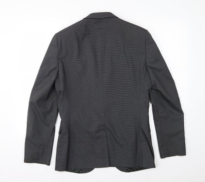 Mens UK Size 38 NEXT Regular Grey Suit Jacket