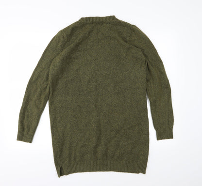 Forever 21 Womens Green  Knit Pullover Jumper Size M