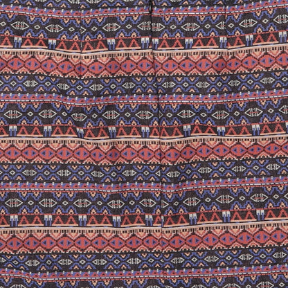 New Look Womens Multicoloured Striped  A-Line Skirt Size 14