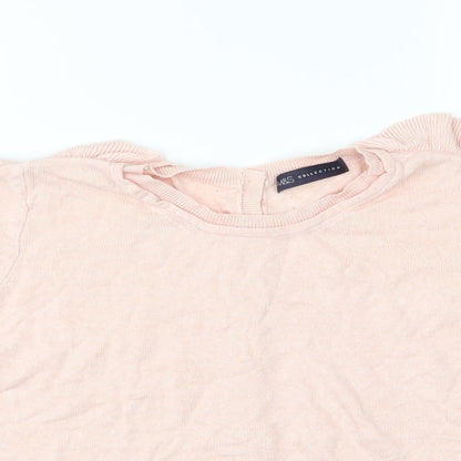 Marks & Spencer Womens Pink  Knit Pullover Jumper Size 10