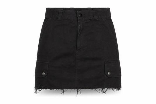Womens UK Size 26 in Preworn A-Line Denim Skirt