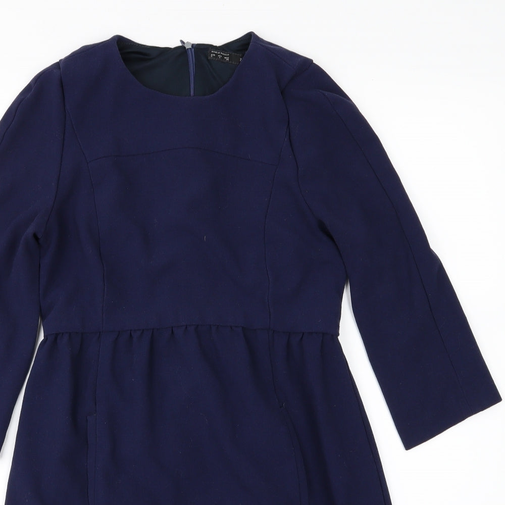 Zara Womens Blue   A-Line  Size S