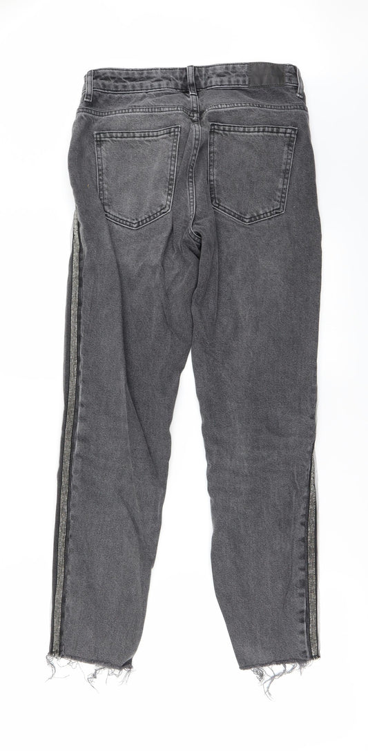 Zara Womens Black   Straight Jeans Size 6 L27 in