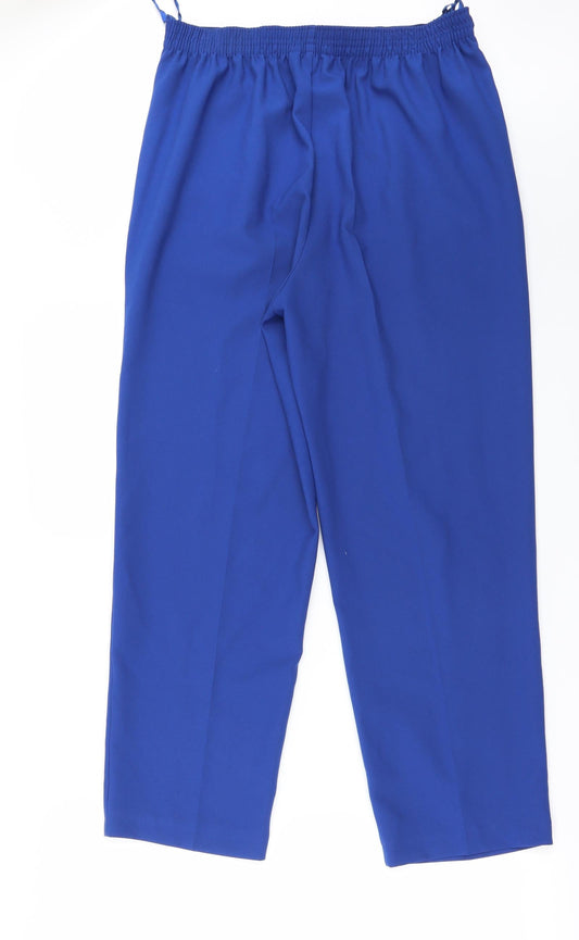 BM Womens Blue   Trousers  Size 12 L27 in