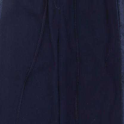 Topshop Womens Blue   Trousers  Size 6 L27 in