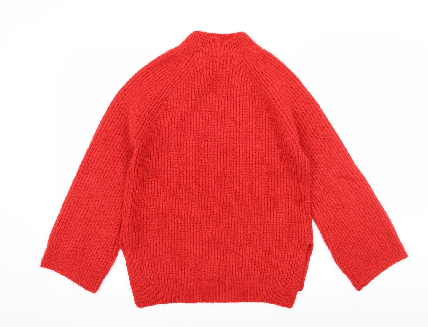 Primark Womens Red  Knit Pullover Jumper Size 4