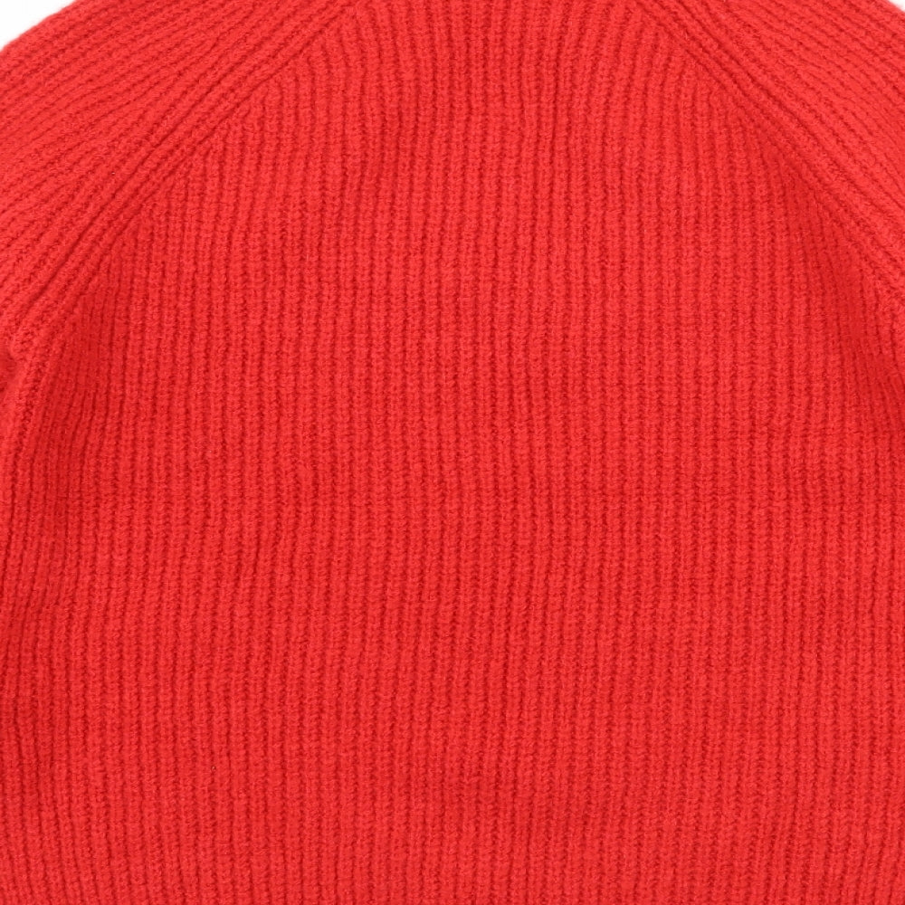 Primark Womens Red  Knit Pullover Jumper Size 4