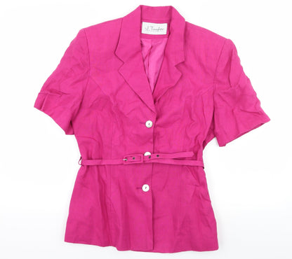 Womens UK Size 12 J.Taylor Pink Jacket