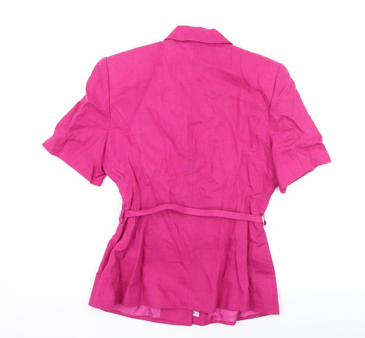 J.Taylor Womens Pink   Jacket Blazer Size 12