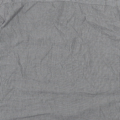 Sandstone Mens Grey Check   Button-Up Size L