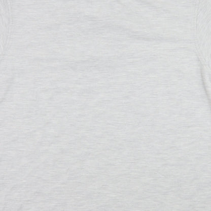 Umbro Mens Grey  Jersey  Polo Size M