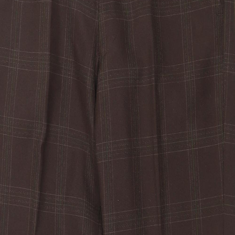 Womens UK Size 32 in Preworn Regular Fit  Brown Trousers