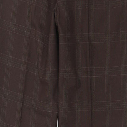 Womens UK Size 32 in Preworn Regular Fit  Brown Trousers