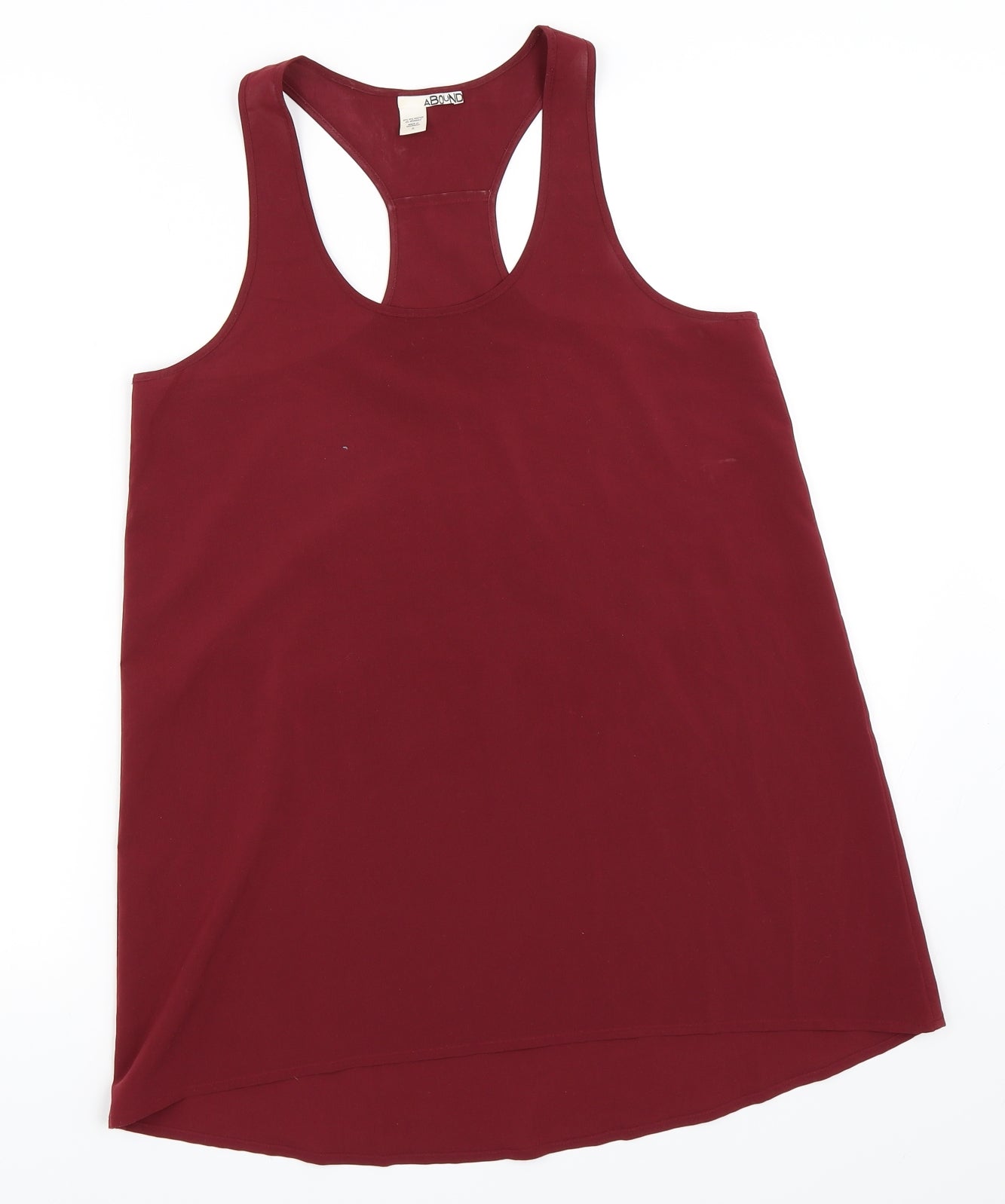 ABOUND Womens Red   Basic Tank Size S