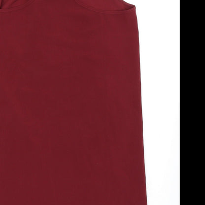 ABOUND Womens Red   Basic Tank Size S