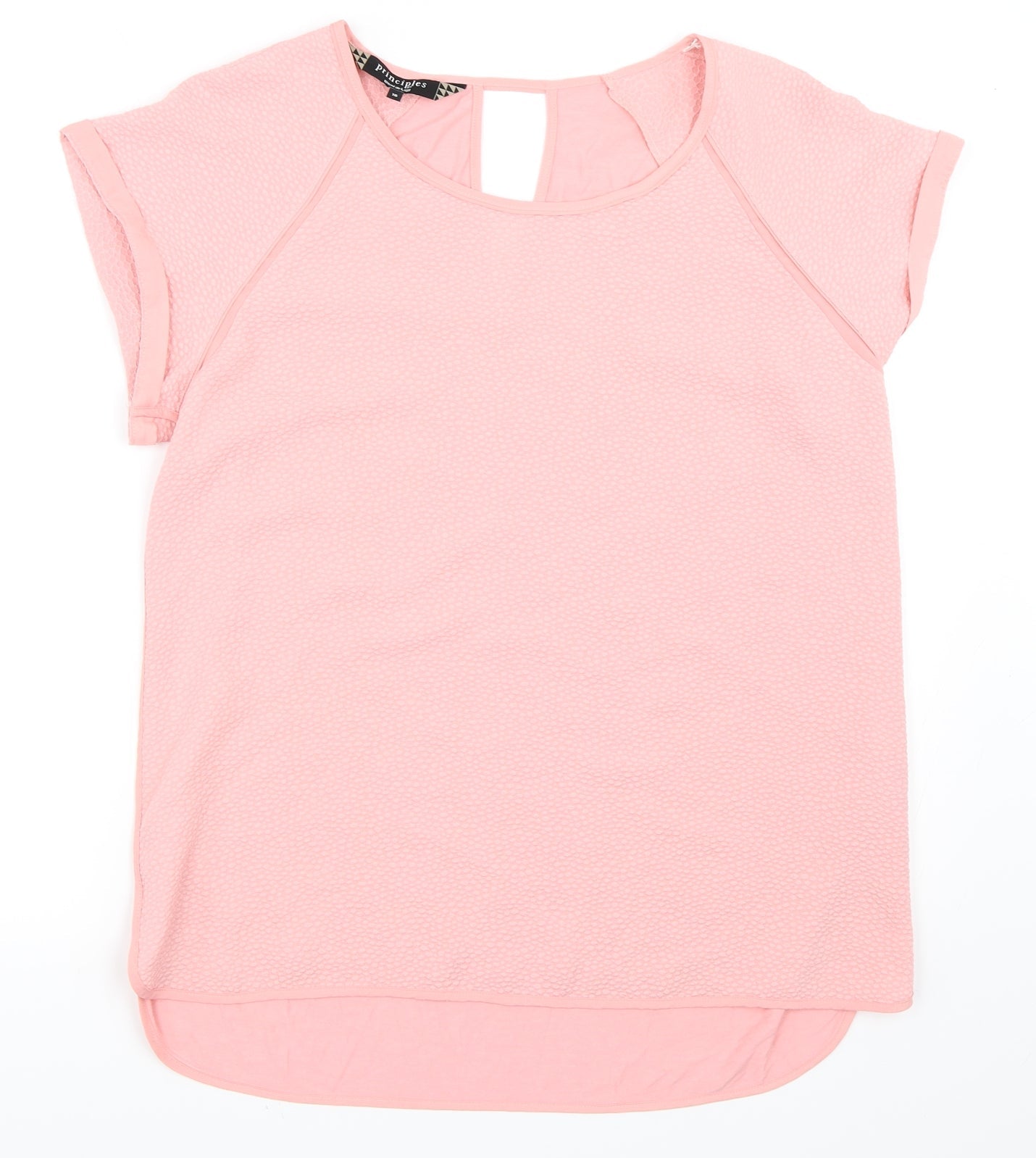 Principles Womens Pink   Basic T-Shirt Size 16