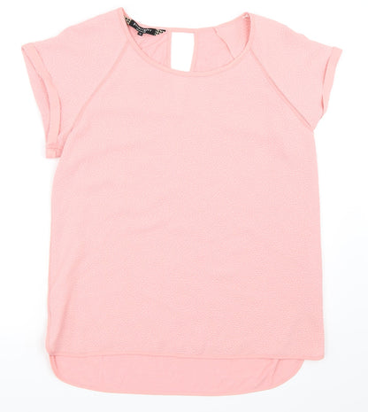Principles Womens Pink   Basic T-Shirt Size 16