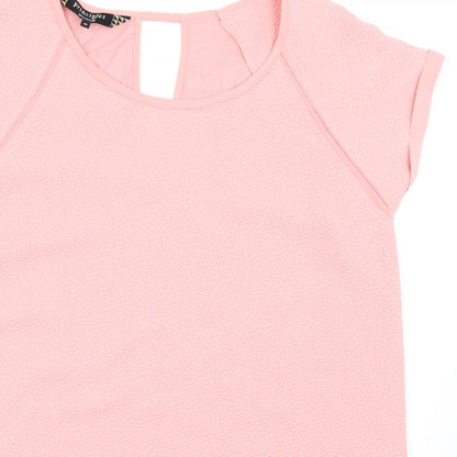 Principles Womens Pink   Basic T-Shirt Size 16