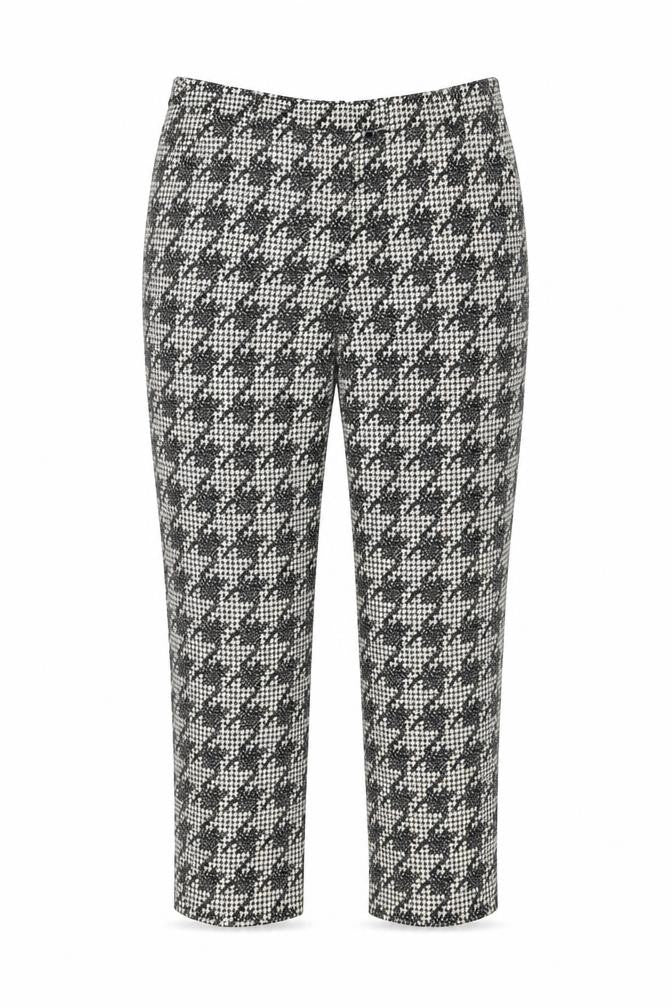 Womens UK Size 10 Topshop Regular Fit Cropped Ivory Trousers