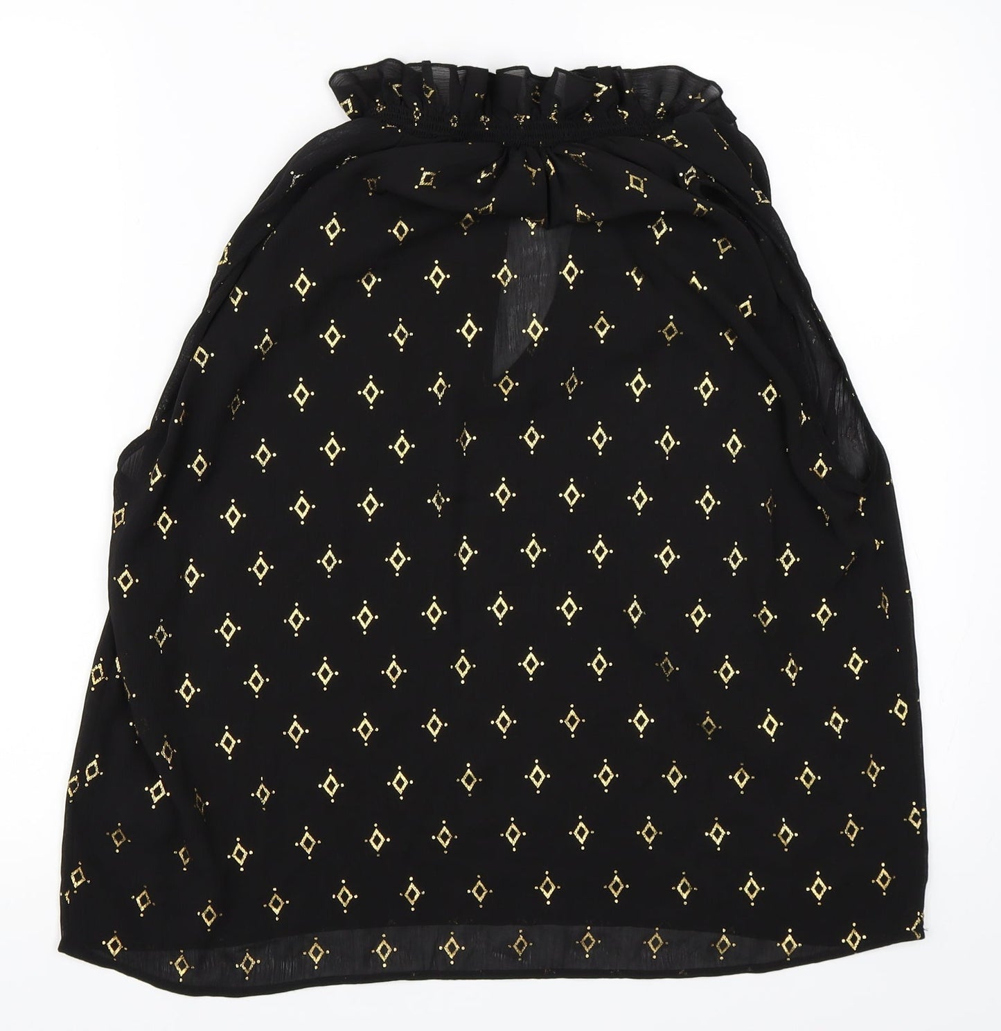 Womens UK Size 40 H&M Black Basic Blouse