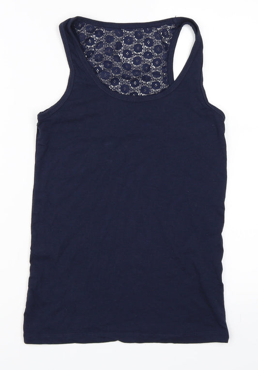 Primark Womens Blue   Basic Tank Size M