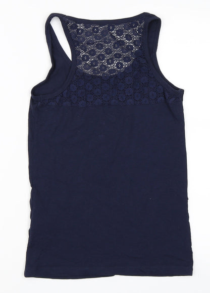 Primark Womens Blue   Basic Tank Size M