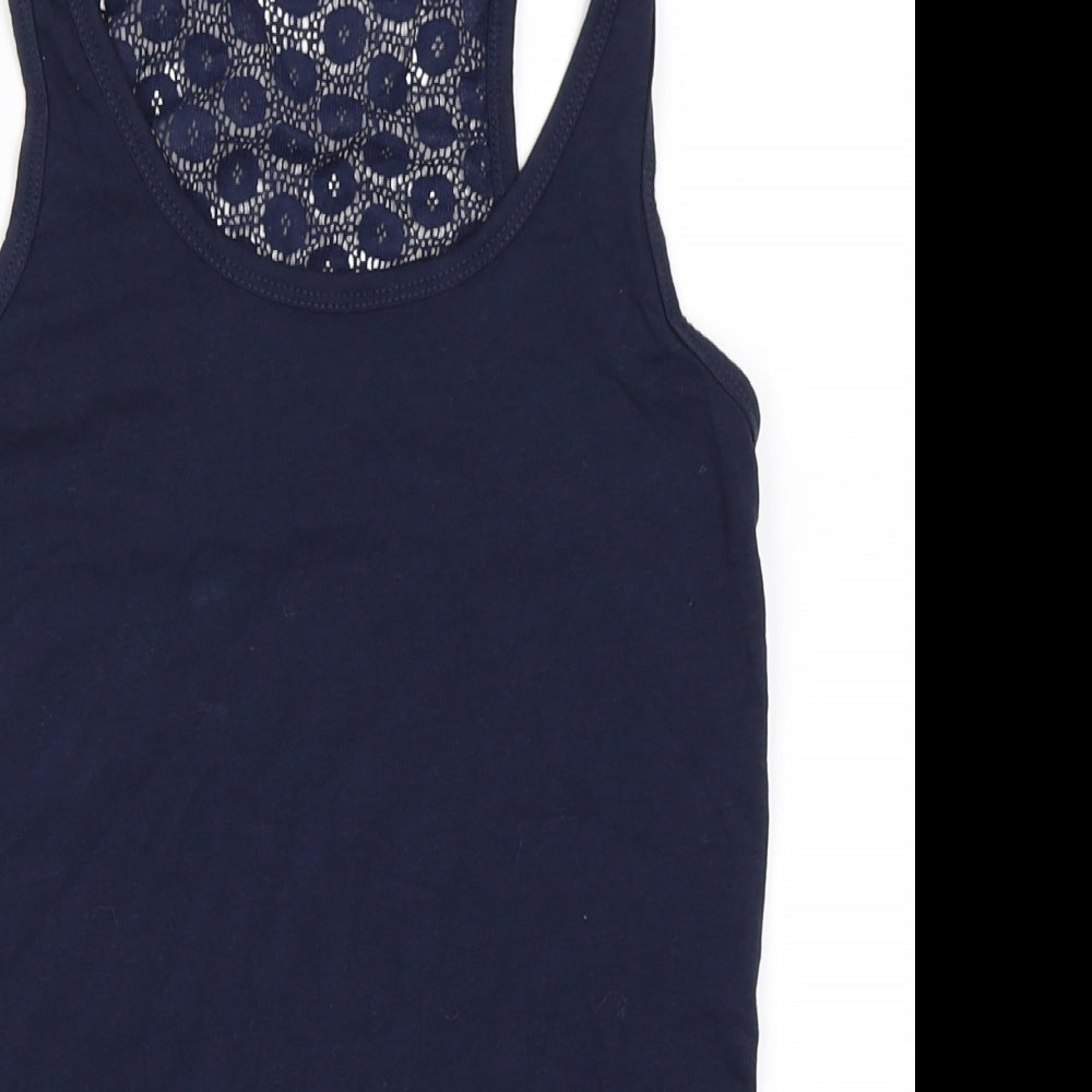 Primark Womens Blue   Basic Tank Size M