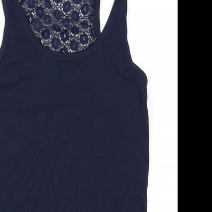 Primark Womens Blue   Basic Tank Size M
