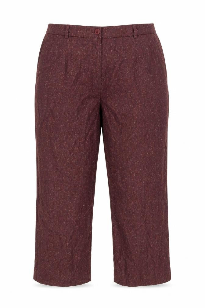 Womens UK Size 18 Cotswold Collections Regular Fit Cropped Red Trousers