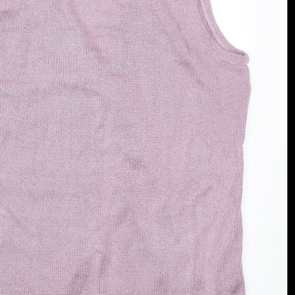 Soft Wear Womens Purple   Cardigan Jumper Size L
