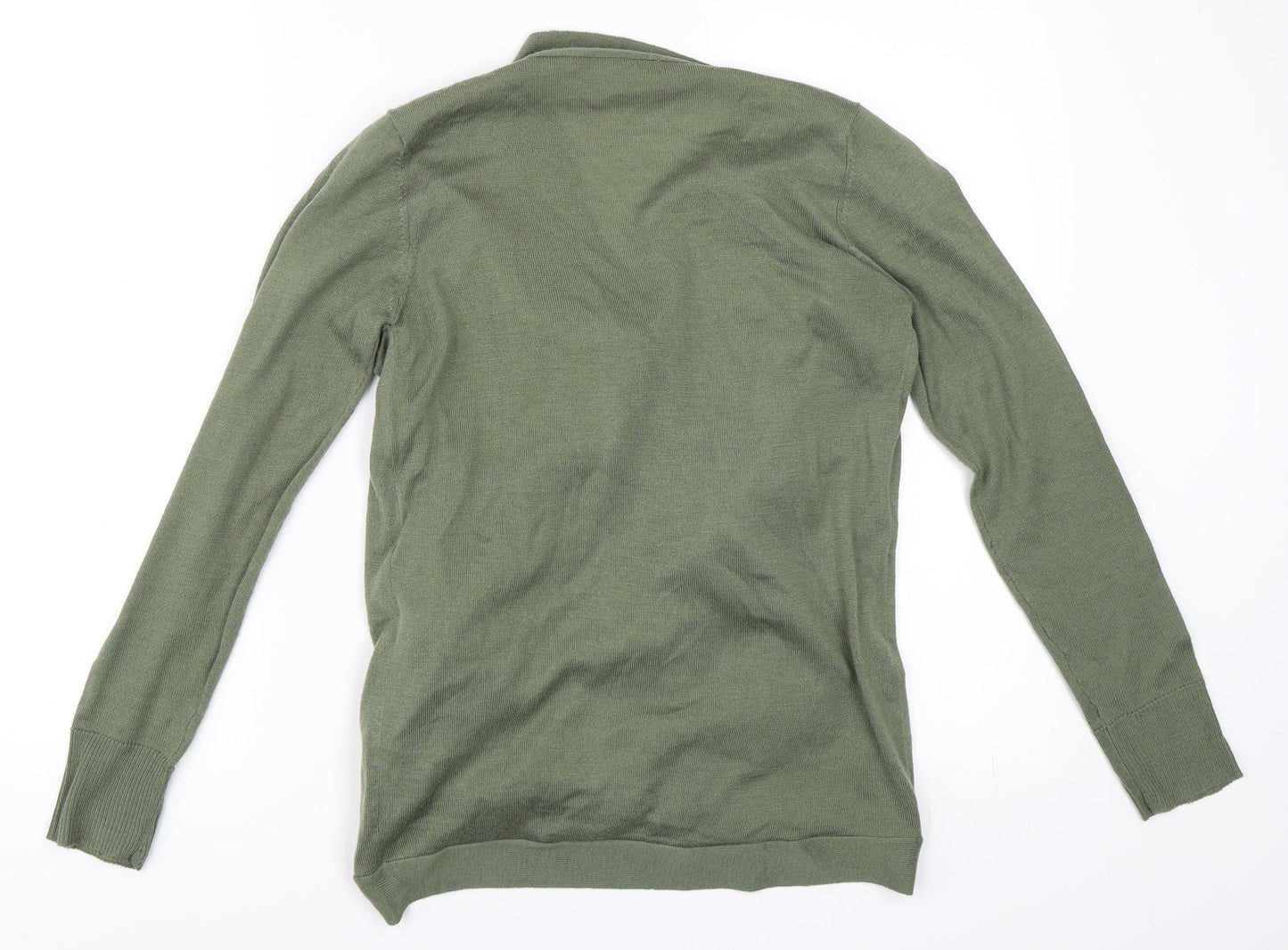 Preworn Womens Green   Cardigan Jumper Size 8