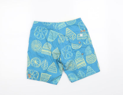 Rhythm Mens Blue   Bermuda Shorts Size 28 in - Fruit