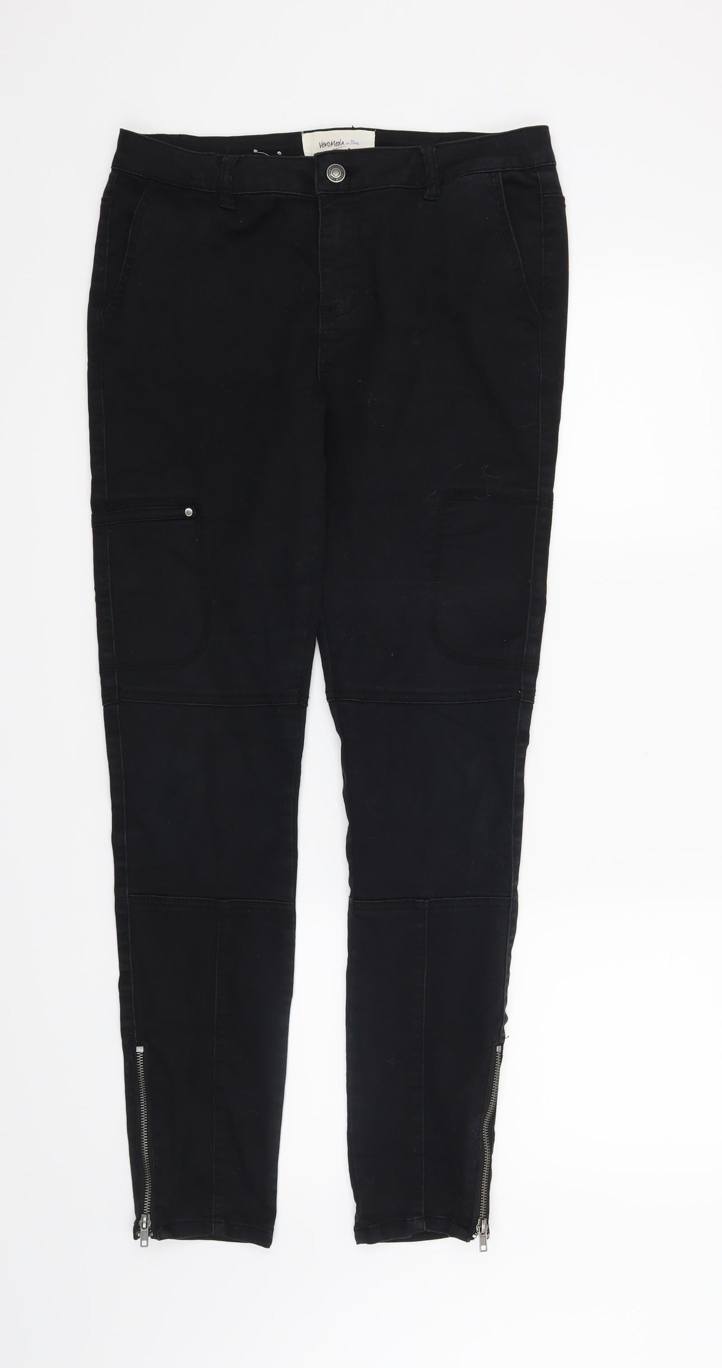 Womens UK Size 32 in VERO MODA Regular Fit Straight Blue Jeans