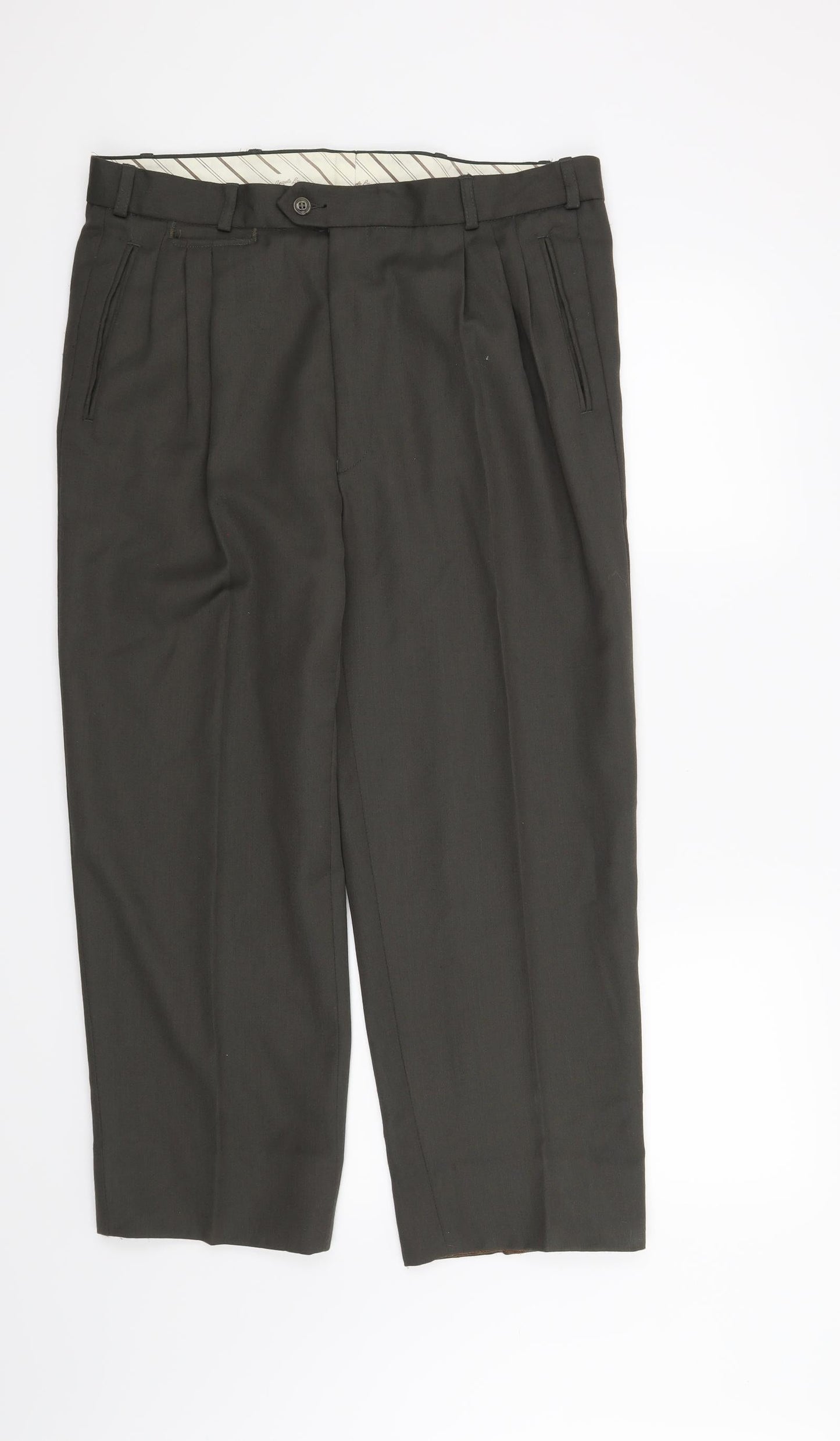 Preworn Mens Green   Trousers  Size 36 in L27 in