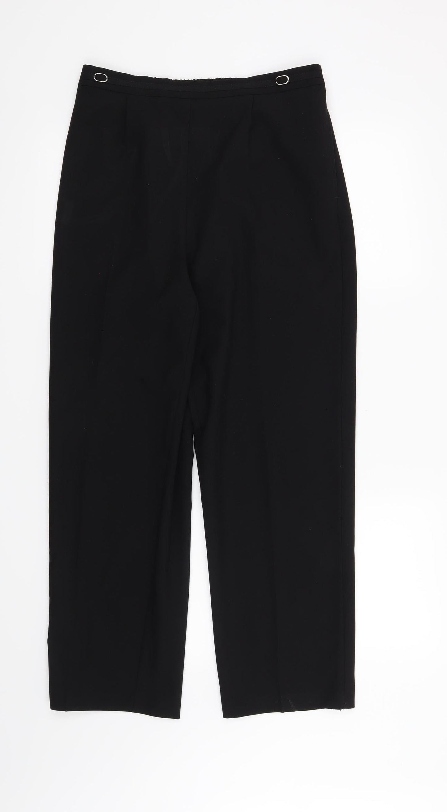 Bonmarché Womens Black   Trousers  Size 12 L26 in