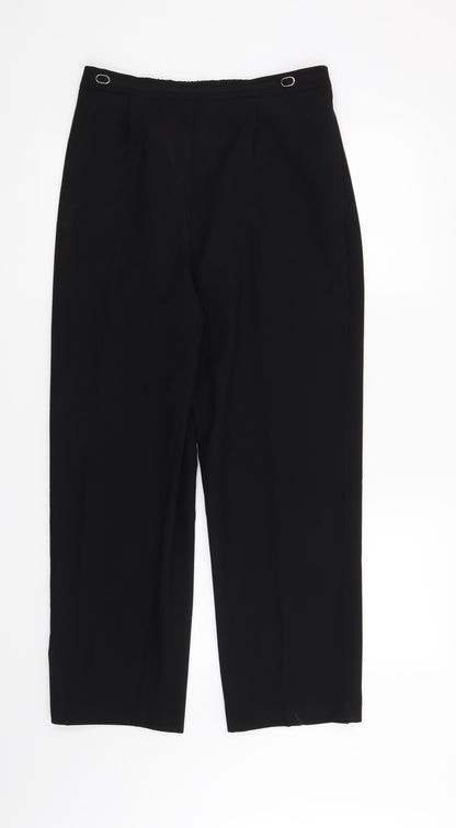 Bonmarché Womens Black   Trousers  Size 12 L26 in