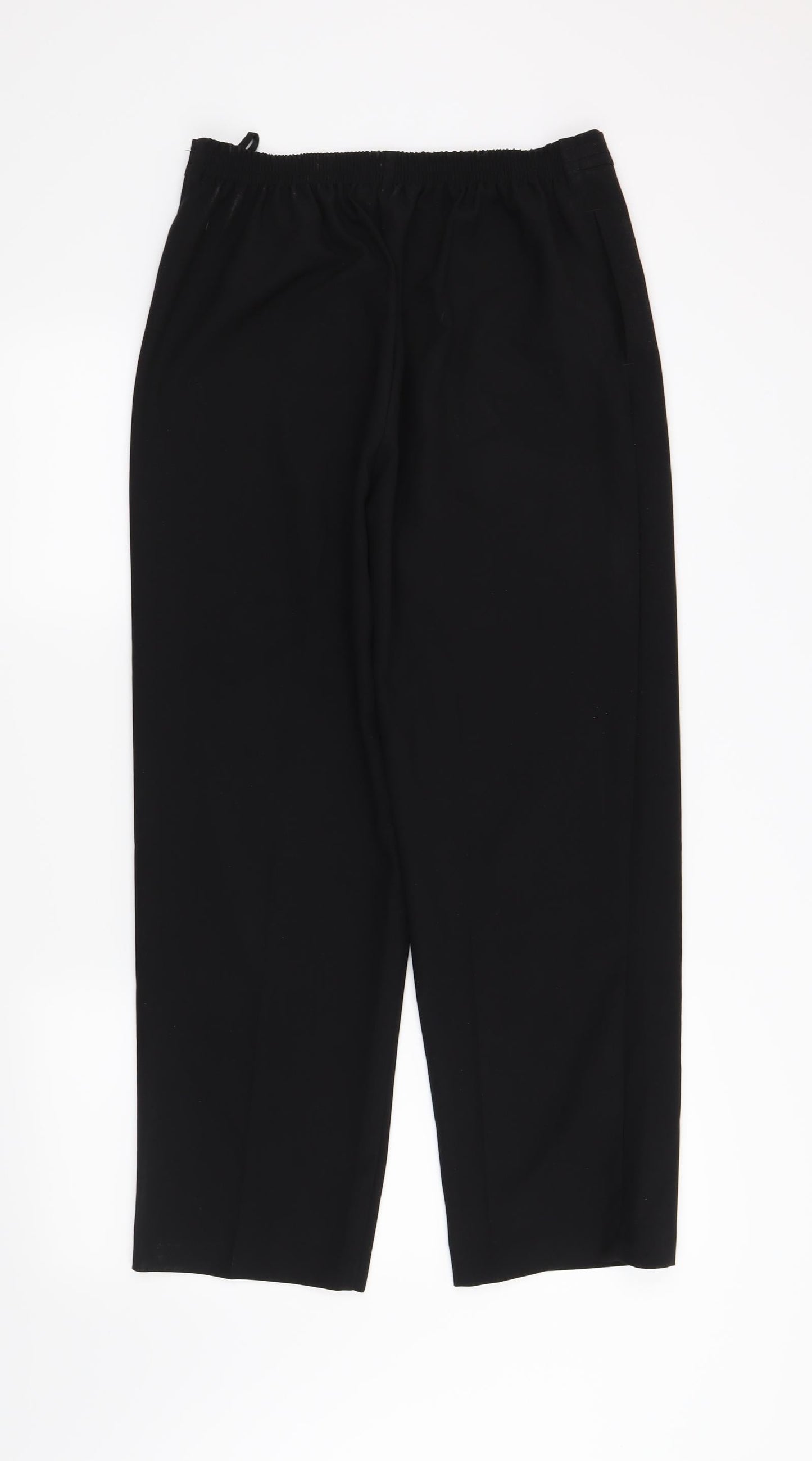 Bonmarché Womens Black   Trousers  Size 12 L26 in