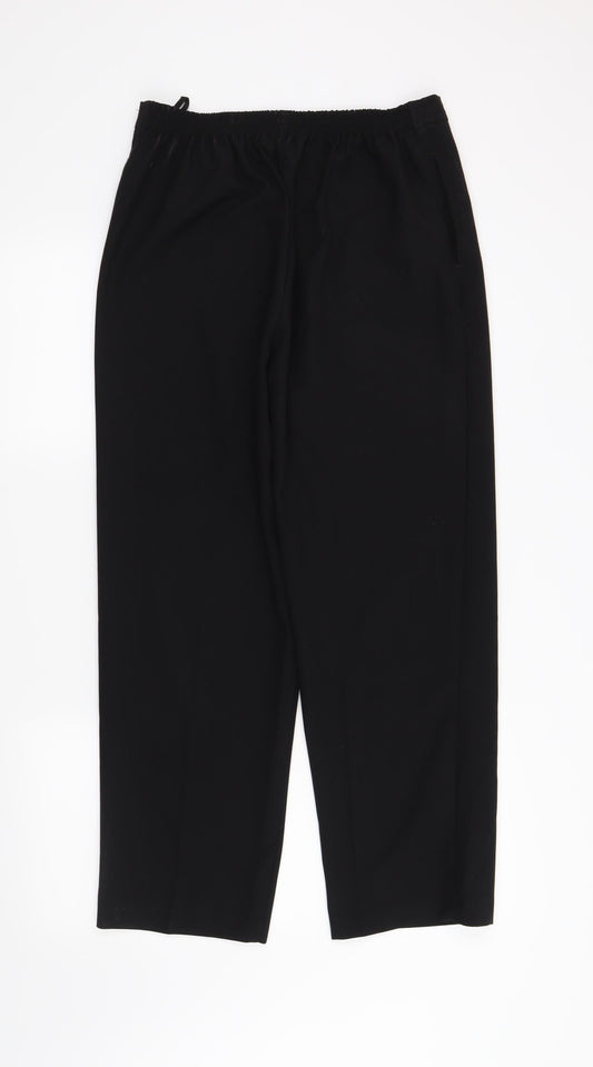 Bonmarché Womens Black   Trousers  Size 12 L26 in