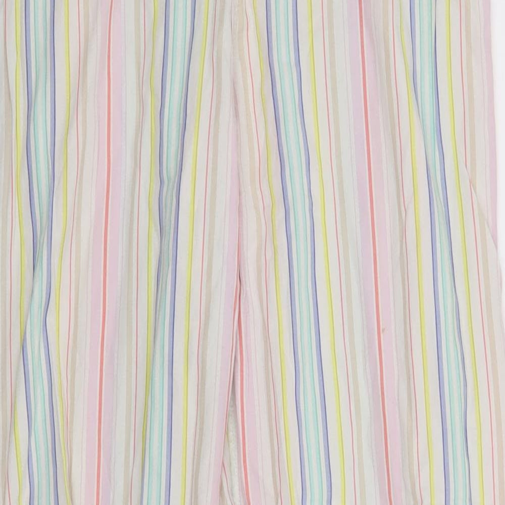 Gap Womens White Striped  Trousers  Size S L30 in