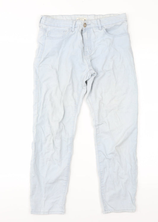 FOREVER 21 Womens Blue  Denim Cropped Jeans Size 30 in L24 in