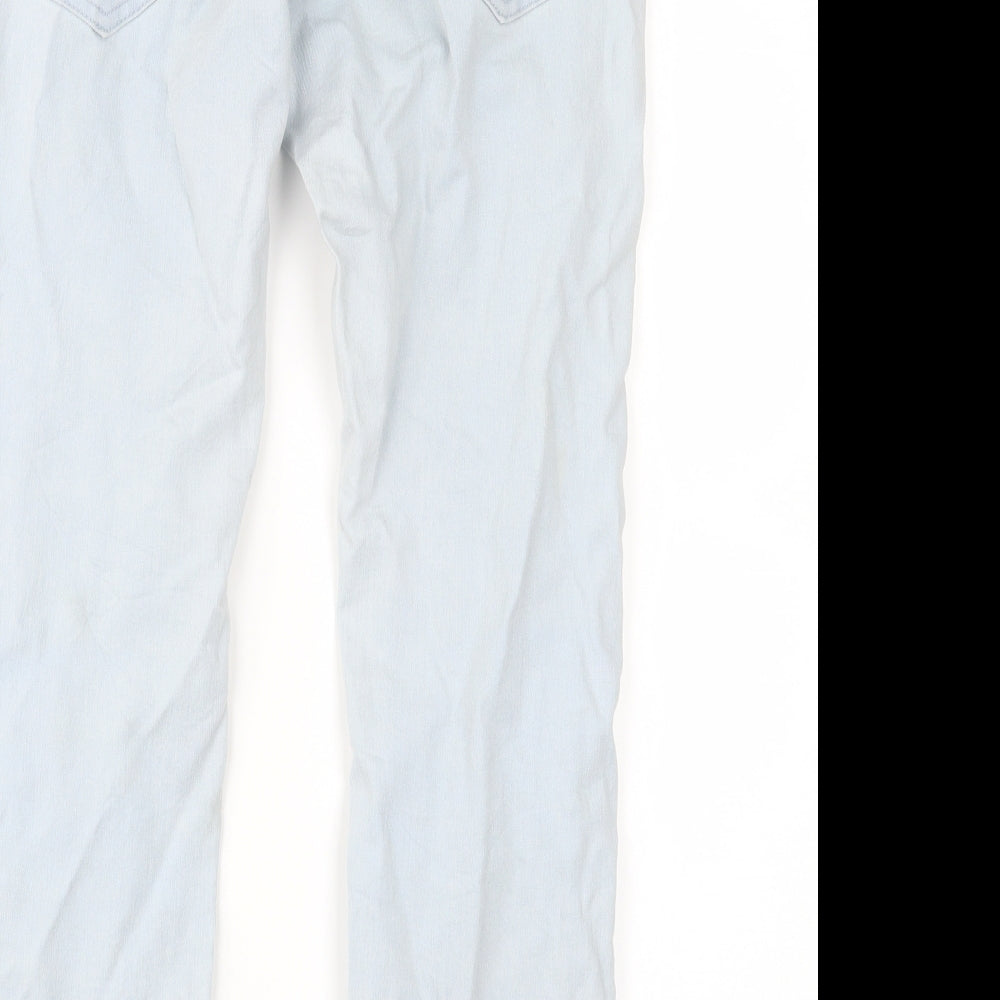 FOREVER 21 Womens Blue  Denim Cropped Jeans Size 30 in L24 in