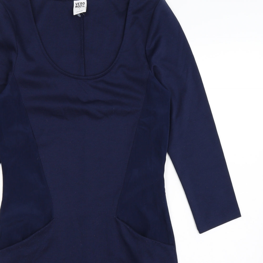 VERO MODA Womens Blue   Bodycon  Size M