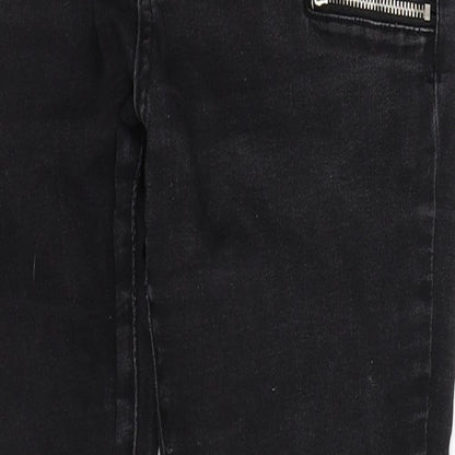 Denim Co Womens Black  Denim Skinny Jeans Size 10 L28 in