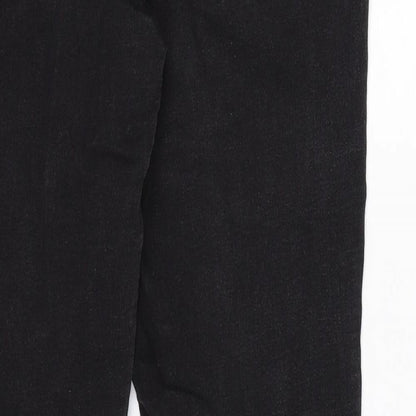 Denim Co Womens Black  Denim Skinny Jeans Size 10 L28 in