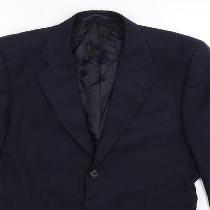 Mens UK Size 38 Roderick Charles Regular Blue Suit Jacket
