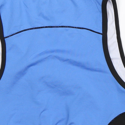 Tom Franks Womens Blue   Cropped Tank Size S