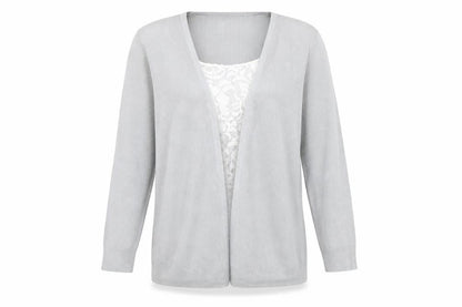 Marks & Spencer Womens Grey  Knit Pullover Jumper Size 8