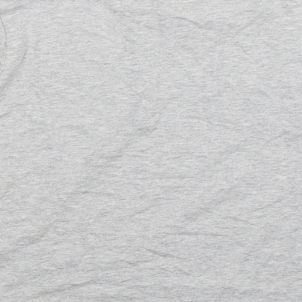 Womens UK Size S Maison De Nimes Grey Basic T-Shirt